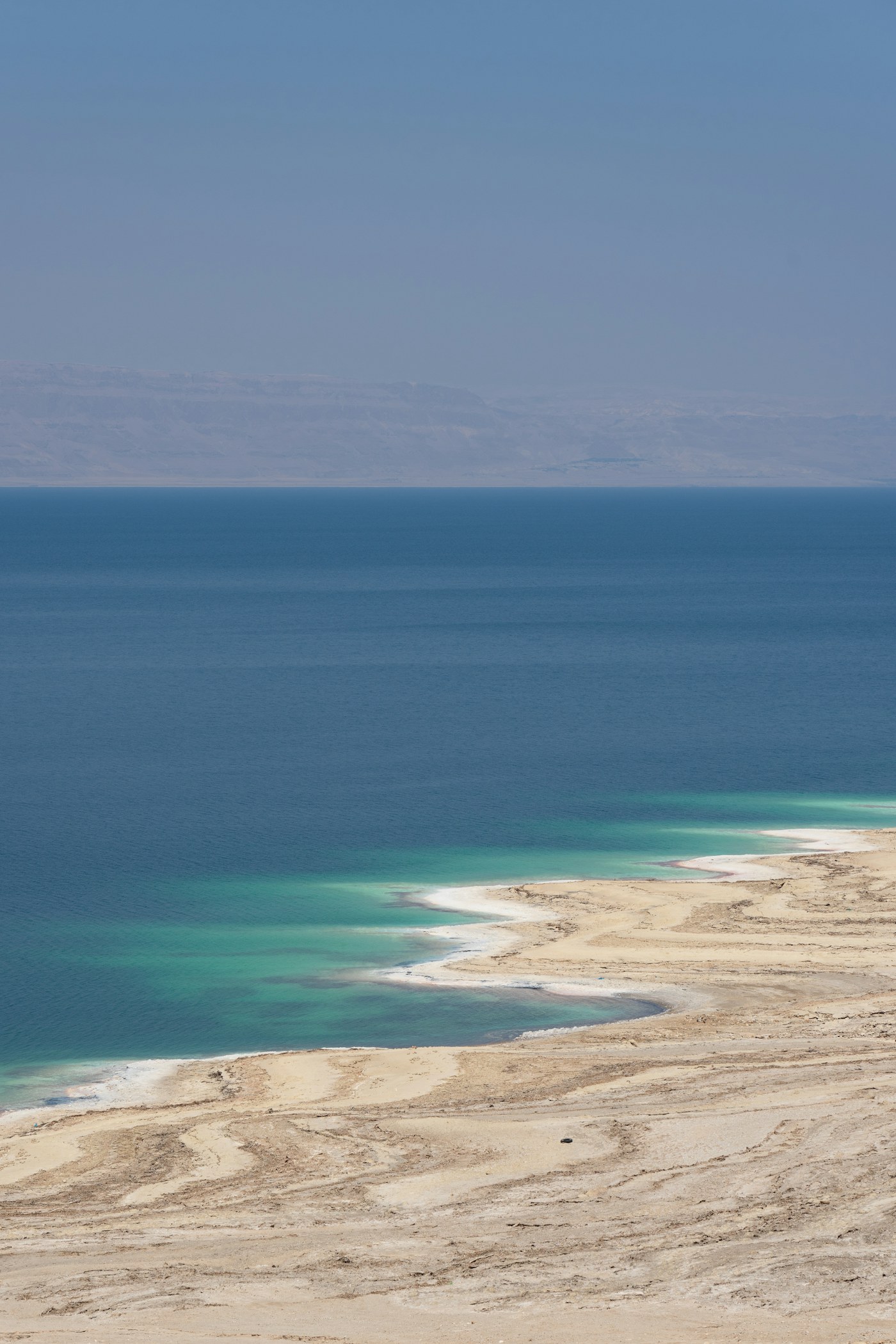 Dead Sea shoreline